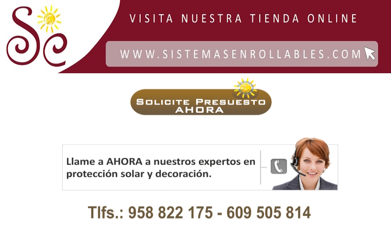 Compra tus productos en línea sistemasenrollables-com